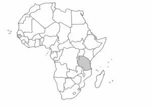 map tanzania